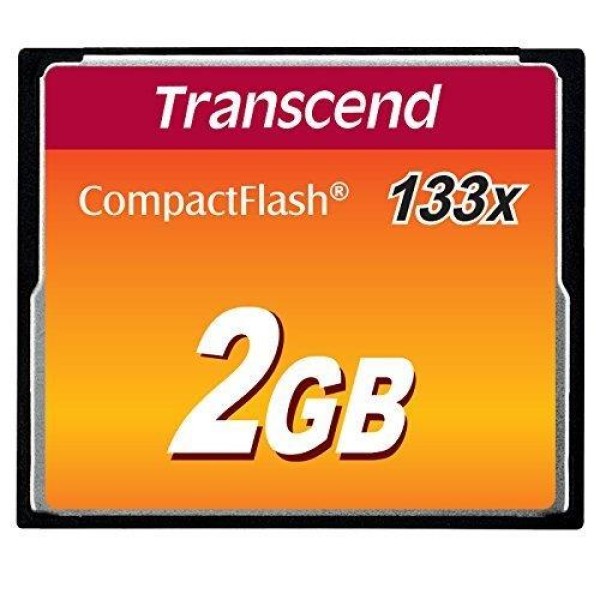 MEMORY COMPACT FLASH 2GB/MLC TS2GCF133 TRANSCEND