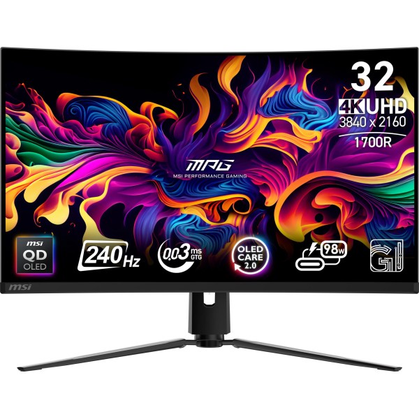 Monitor|MSI|MPG 321CURX QD-OLED|31.5