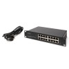 Digitus | 16-port Gigabit Ethernet Switch | DN-80115 | Unmanaged | Rackmountable | Power supply type Internal