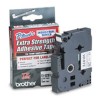 Brother | TZ-S231 Strong Adhesive Laminated Tape | Black on White | TZe | 8 m | 1.2 cm