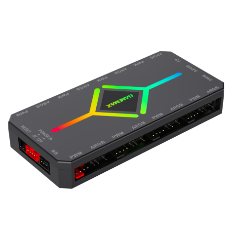 Gamemax | Remoter control | V4.0 ARGB PWM HUB BK | Black | Gamemax