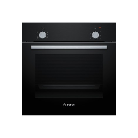 Bosch Oven | HBF010BA0 | 66 L | Electric | Manual | Knobs | Height 59.5 cm | Width 59.4 cm | Black