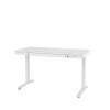 Tuckano Electric height adjustable desk ET119W-C BI white