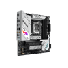 Asus | ROG STRIX B760-G GAMING WIFI D4 | Processor family Intel | Processor socket  LGA1700 | DDR4 DIMM | Memory slots 4 | Supported hard disk drive interfaces 	SATA, M.2 | Number of SATA connectors 4 | Chipset  Intel B760 | 24.4 cm x 24.4 cm