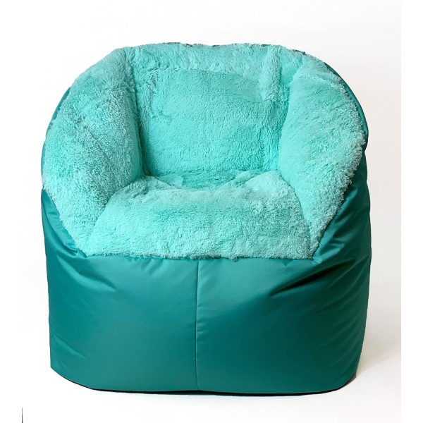 Sako sack pouf Fluffy mint XXL ...