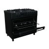 Gas-electric Cooker Ravanson KWGE-K90 Cheff Modern (black)