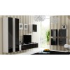 Cama Square cabinet VIGO 50/50/30 white/black gloss