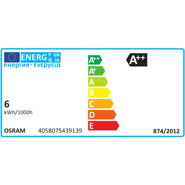 Osram Parathom Classic LED Filament 60 ...