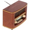 Adler | Retro Radio | AD 1187 | Alarm function | AUX in | Wooden