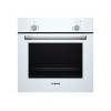 Bosch Oven | HBF010BV1S | 66 L | Electric | Manual | Control knob | Height 59.5 cm | Width 59.4 cm | White