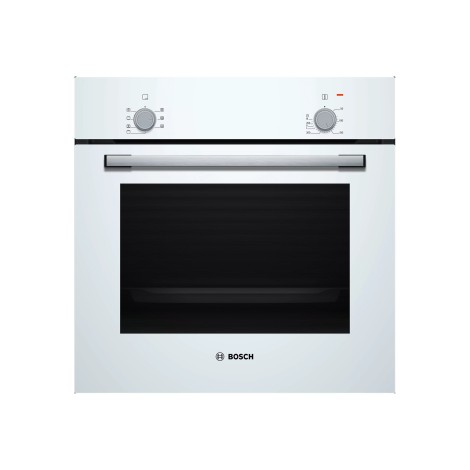 Bosch Oven | HBF010BV1S | 66 L | Electric | Manual | Control knob | Height 59.5 cm | Width 59.4 cm | White