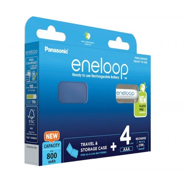 PANASONIC ENELOOP AAA 800mAh 4 szt ...
