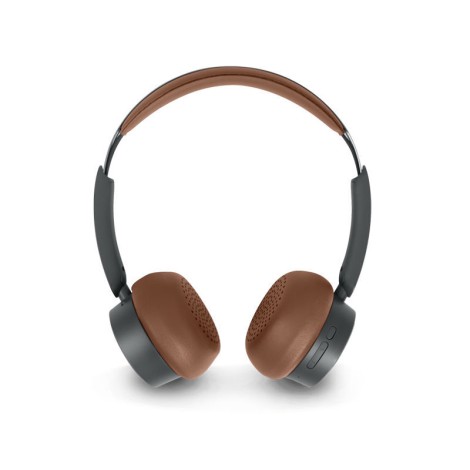 Muse M-271 DB Bluetooth Stereo Headphones, Brown/Black | Muse