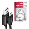AXAGON Data and charging cable, 1.5 m | BUMM-AM15AB | USB Type A to USB Type Micro