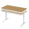 Tuckano Electric height adjustable desk ET119W-C white/oak