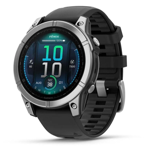 SMARTWATCH FENIX E/STEEL/BLCK 010-03025-00 GARMIN