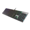 GENESIS THOR 420 Gaming Keyboard, US Layout, Wired, Silver | Genesis | THOR 420 | Silver | Gaming keyboard | Wired | RGB LED light | US | 1.65 m