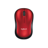 Logitech | Mouse | M185 | Wireless | Red