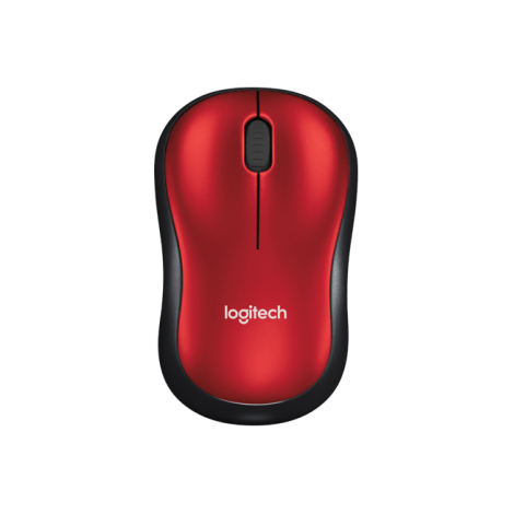 Logitech | Mouse | M185 | Wireless | Red