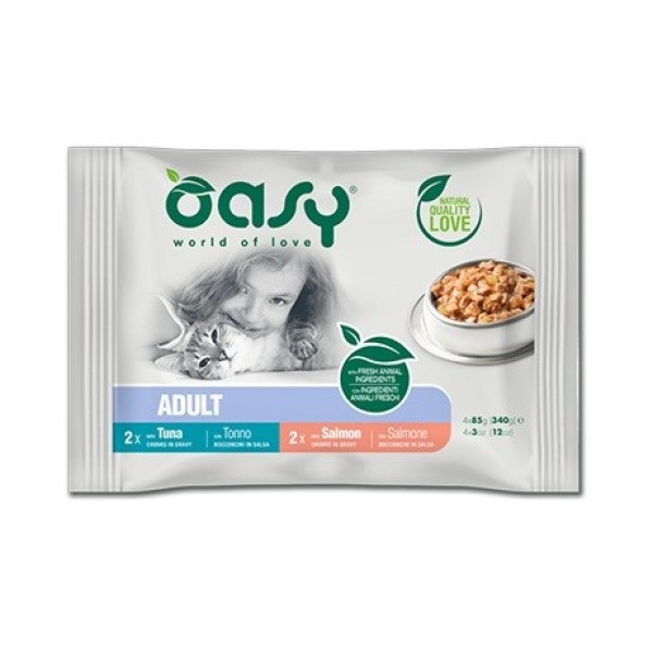 OASY Chunks in gravy Multipack Fish ...