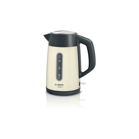 Bosch TWK4P437 electric kettle 1.7 L 2400 W Beige, Black