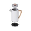 Adler | Kettle | AD 1347w | Electric | 2200 W | 1.5 L | Stainless steel | 360° rotational base | White