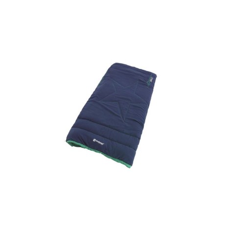 Outwell | Champ Kids Ocean Blue | Sleeping Bag | 150 x 70 cm | 2 way open, L-shape