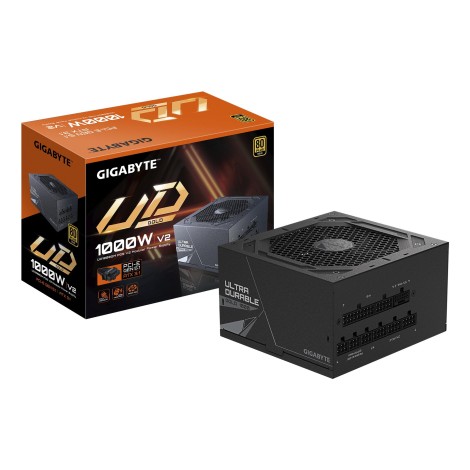 GIGABYTE UD1000GM PG5 V2 Power Supply Unit- PCIe Gen 5.1, 80 PLUS Gold, Fully Modular Design, 120mm Fan, ATX 3.1 compatible, EU Plug