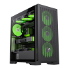 Gamemax Case | LEADER 2 BK | Black | E-ATX | Power supply included No