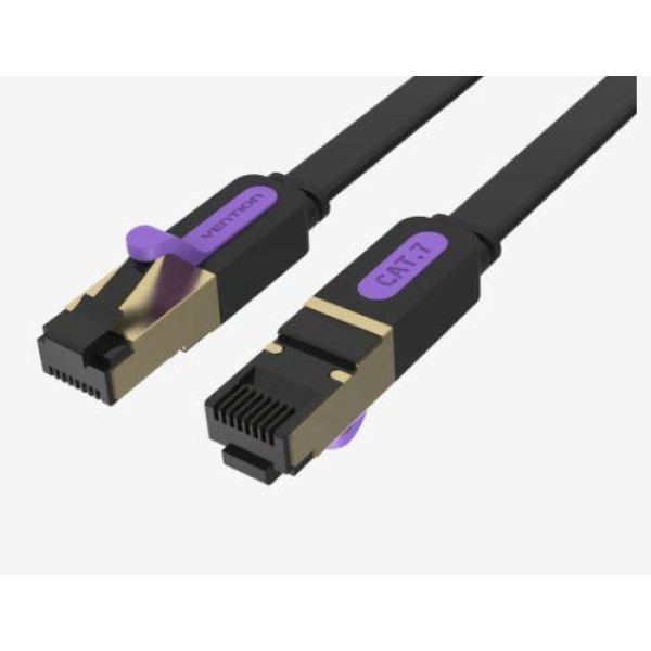 PATCH CABLE CAT.7 FLAT/10M BLACK ICABL ...