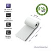 Qoltec 51895 Thermal roll 57 x 30 | 55g / m2 | 10 pcs. | BPA free