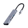 I/O ADAPTER USB-C TO HDMI/USB3/5IN1 A-CM-COMBO5-02 GEMBIRD