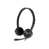 Natec | Headset | Canary Go | Wired | On-Ear | Microphone | Noise canceling | Black