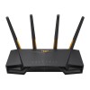 Dual Band WiFi 6 Gaming Router | TUF-AX3000 | 802.11ax | 2402+574 Mbit/s | 10/100/1000 Mbit/s | Ethernet LAN (RJ-45) ports 4 | Mesh Support Yes | MU-MiMO Yes | No mobile broadband | Antenna type 4xExternal | 1 x USB 3.2 Gen 1