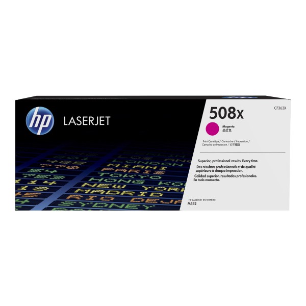 HP 508X Tonercartridge magenta