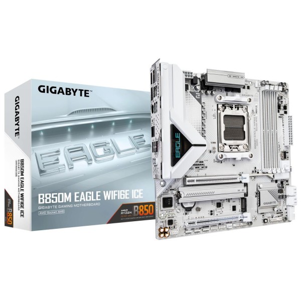 Mainboard|GIGABYTE|AMD B850|SAM5|Micro-ATX|Memory DDR5|Memory slots 4|1xPCI-Express 3.0 ...