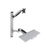 Digitus | Wall mount | Workstation | Adjustable Height, Tilt, Swivel | 27 