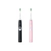 Philips | Sonic Electric Toothbrush | HX6800/35 ProtectiveClean 4300 | Rechargeable | For adults | Number of brush heads included 2 | Number of teeth brushing modes 1 | Sonic technology | Black/Pastel Pink