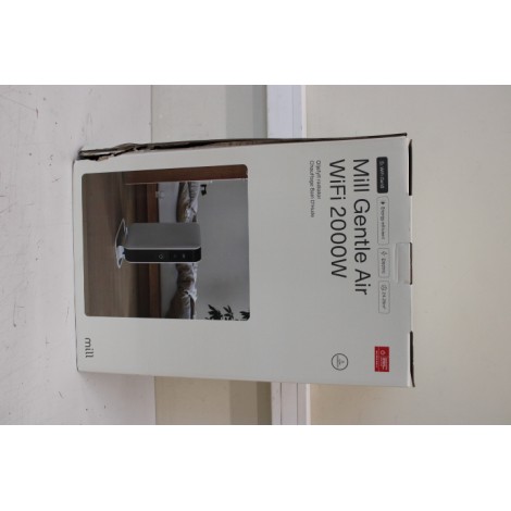 SALE OUT.  | Mill | Heater | OIL2000WIFI3 GEN3 | Oil Filled Radiator | 2000 W | Number of power levels 3 | Suitable for rooms up to 24 m² | White/Black | DAMAGED PACKAGING
