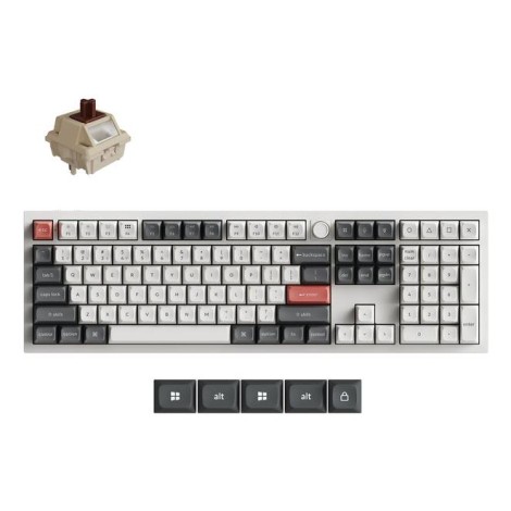 KEYBOARD WRL Q6 ULTRA/WHITE Q6U-P3 KEYCHRON
