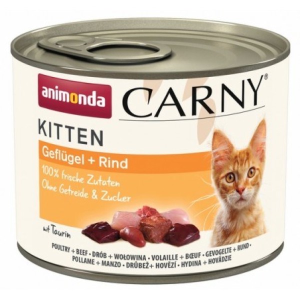 ANIMONDA Carny Kitten Poultry Beef - ...