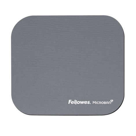 MOUSE PAD MICROBAN/SILVER 5934005 FELLOWES