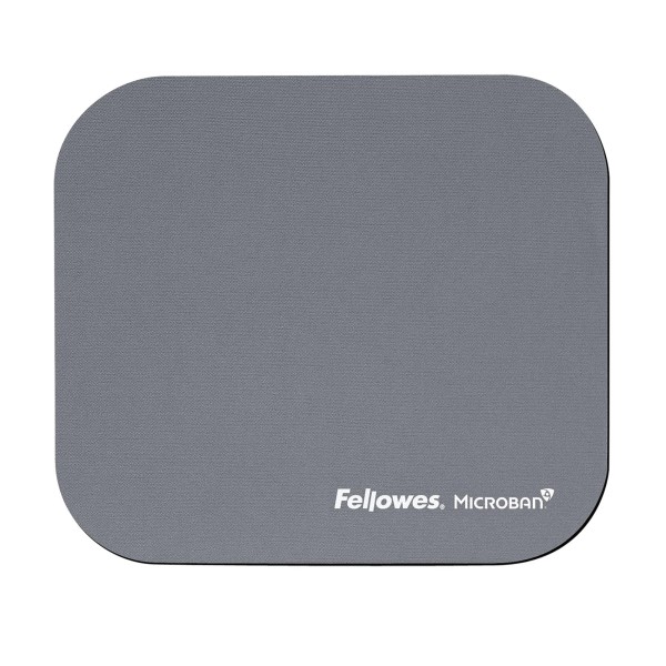 MOUSE PAD MICROBAN/SILVER 5934005 FELLOWES