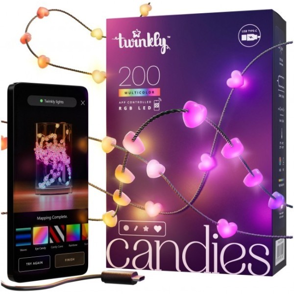 Twinkly Candies LED Christmas tree lights ...