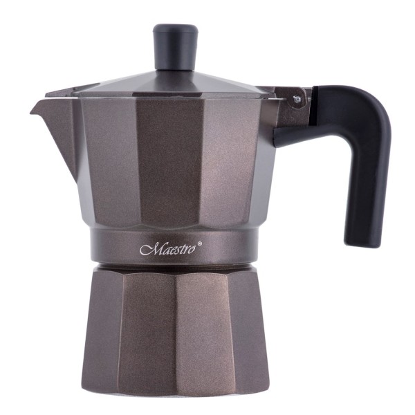 Maestro 3 cup coffee machine MR-1666-3-BROWN ...