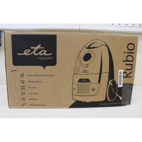 SALE OUT. ETA Vacuum cleaner | Rubio ETA049190010 | Bagged | Power 850 W | Dust capacity 2 L | Red | DAMAGED PACKAGING
