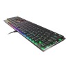GENESIS THOR 420 Gaming Keyboard, US Layout, Wired, Silver | Genesis | THOR 420 | Silver | Gaming keyboard | Wired | RGB LED light | US | 1.65 m