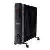 Electric oil heater with remote control CAMRY CR 7814 13 fins, 2500 W black