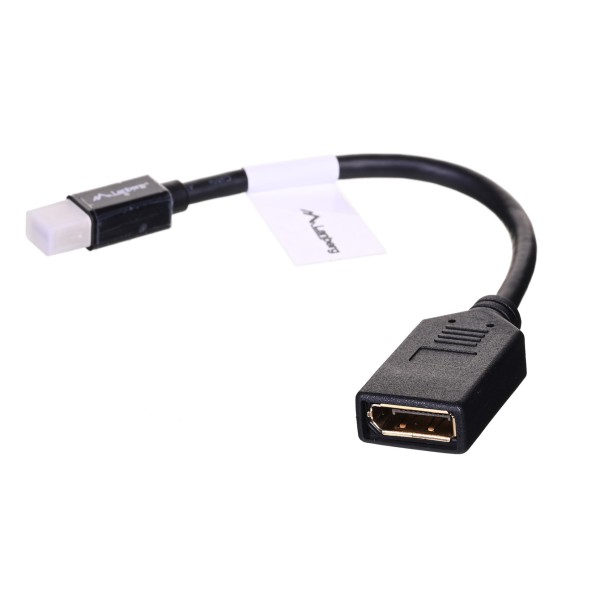 Lanberg AD-0003-BK DisplayPort cable 0.12 m ...