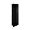 Wardrobe PAFOS 1D 45x55.5x198.5 Black matt